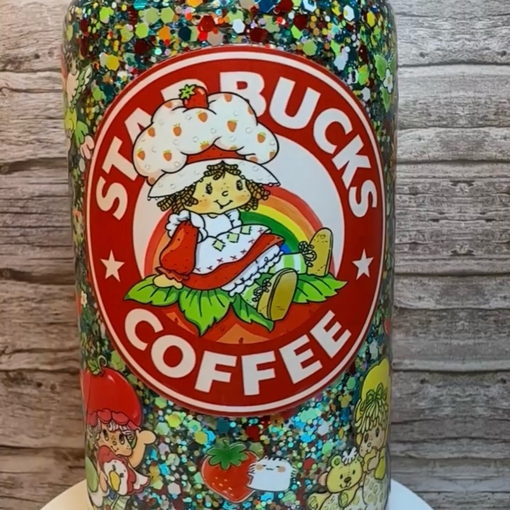 snowglobe cup (acrylic)